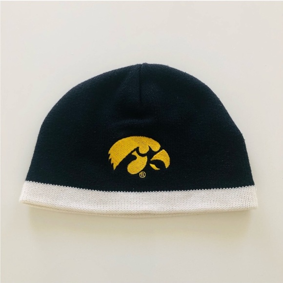 Iowa Hawkeyes Knit Cuffless Beanie - Picture 2 of 8
